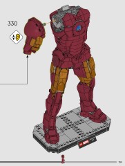 LEGO 76344 instructions page 135 – build guide