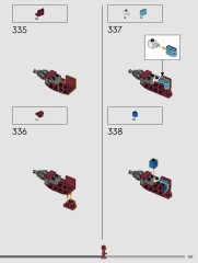 LEGO 76344 instructions page 137 – build guide