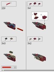LEGO 76344 instructions page 138 – build guide