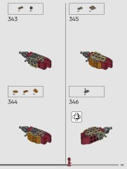 LEGO 76344 instructions page 139 – build guide