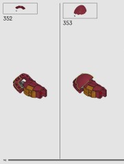 LEGO 76344 instructions page 142 – build guide