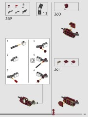 LEGO 76344 instructions page 145 – build guide