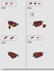 LEGO 76344 instructions page 146 – build guide