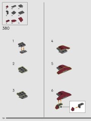 LEGO 76344 instructions page 154 – build guide