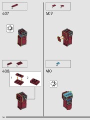 LEGO 76344 instructions page 166 – build guide