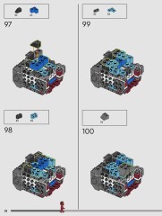 LEGO 76344 instructions page 38 – build guide