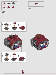 LEGO 76344 instructions page 40 – build guide