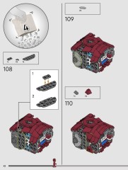 LEGO 76344 instructions page 42 – build guide