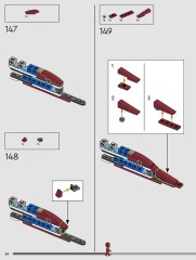 LEGO 76344 instructions page 54 – build guide