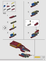 LEGO 76344 instructions page 61 – build guide