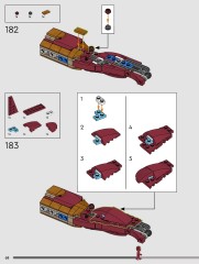 LEGO 76344 instructions page 68 – build guide