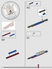 LEGO 76344 instructions page 72 – build guide