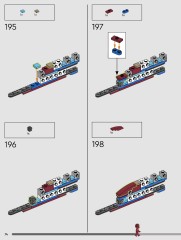 LEGO 76344 instructions page 74 – build guide