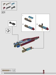 LEGO 76344 instructions page 76 – build guide