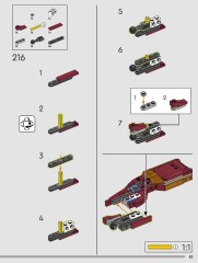LEGO 76344 instructions page 83 – build guide