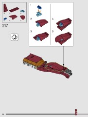 LEGO 76344 instructions page 84 – build guide