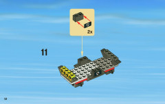 LEGO 7635 instructions page 12 – build guide
