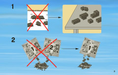 LEGO 7635 instructions page 3 – build guide