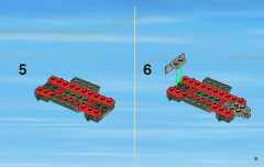 LEGO 7635 instructions page 9 – build guide