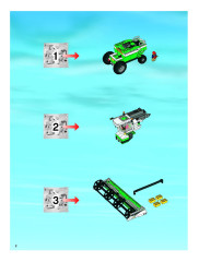 LEGO 7636 instructions page 2 – build guide