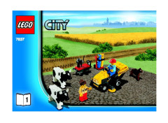 LEGO 7637 instructions page 1 – build guide
