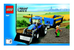 LEGO 7637 instructions page 1 – build guide
