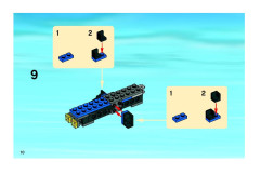 LEGO 7637 instructions page 10 – build guide
