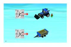 LEGO 7637 instructions page 2 – build guide