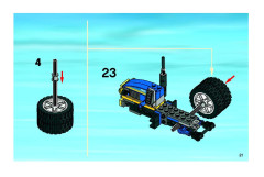 LEGO 7637 instructions page 21 – build guide