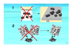 LEGO 7637 instructions page 3 – build guide