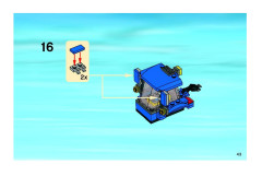 LEGO 7637 instructions page 43 – build guide