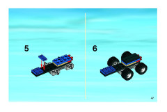 LEGO 7637 instructions page 47 – build guide