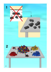 LEGO 7638 instructions page 3 – build guide