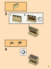 LEGO 76382 instructions page 9 – build guide