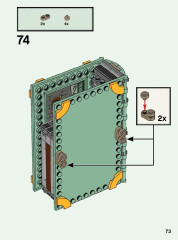 LEGO 76383 instructions page 73 – build guide