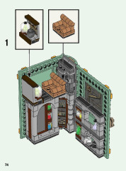 LEGO 76383 instructions page 74 – build guide