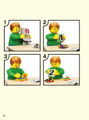 LEGO 76384 instructions page 2 – build guide