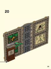 LEGO 76384 instructions page 33 – build guide