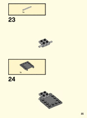 LEGO 76384 instructions page 35 – build guide