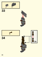 LEGO 76384 instructions page 40 – build guide