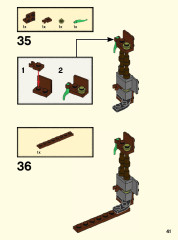 LEGO 76384 instructions page 41 – build guide