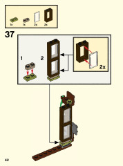 LEGO 76384 instructions page 42 – build guide