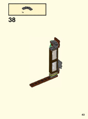 LEGO 76384 instructions page 43 – build guide