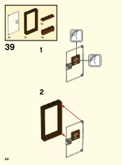LEGO 76384 instructions page 44 – build guide