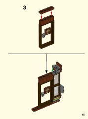 LEGO 76384 instructions page 45 – build guide