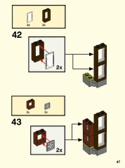 LEGO 76384 instructions page 47 – build guide
