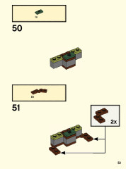 LEGO 76384 instructions page 51 – build guide