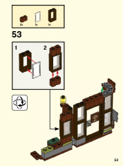 LEGO 76384 instructions page 53 – build guide