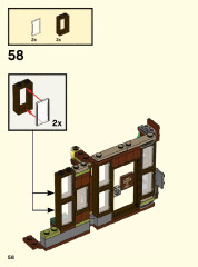 LEGO 76384 instructions page 58 – build guide