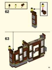 LEGO 76384 instructions page 61 – build guide